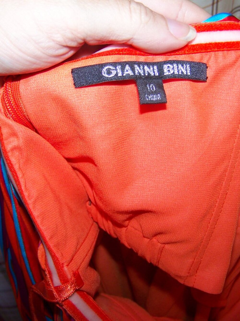 Gianni Bini Convertible Maxi Dress Sz 10 - Picture 13 of 13